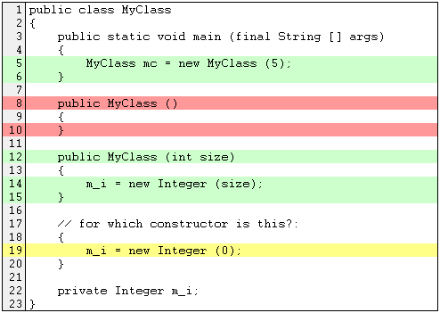 Shared constructor code (b)